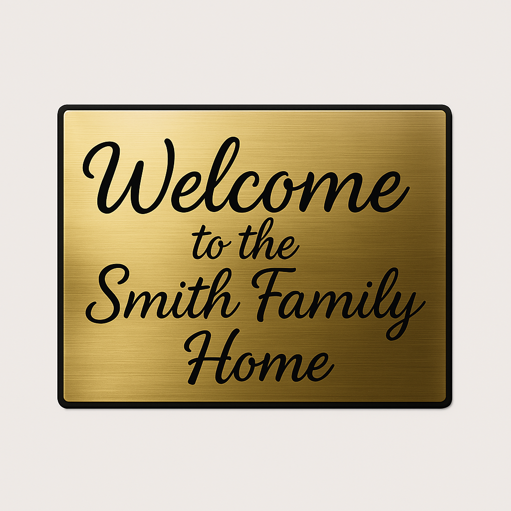 Personalised Sign