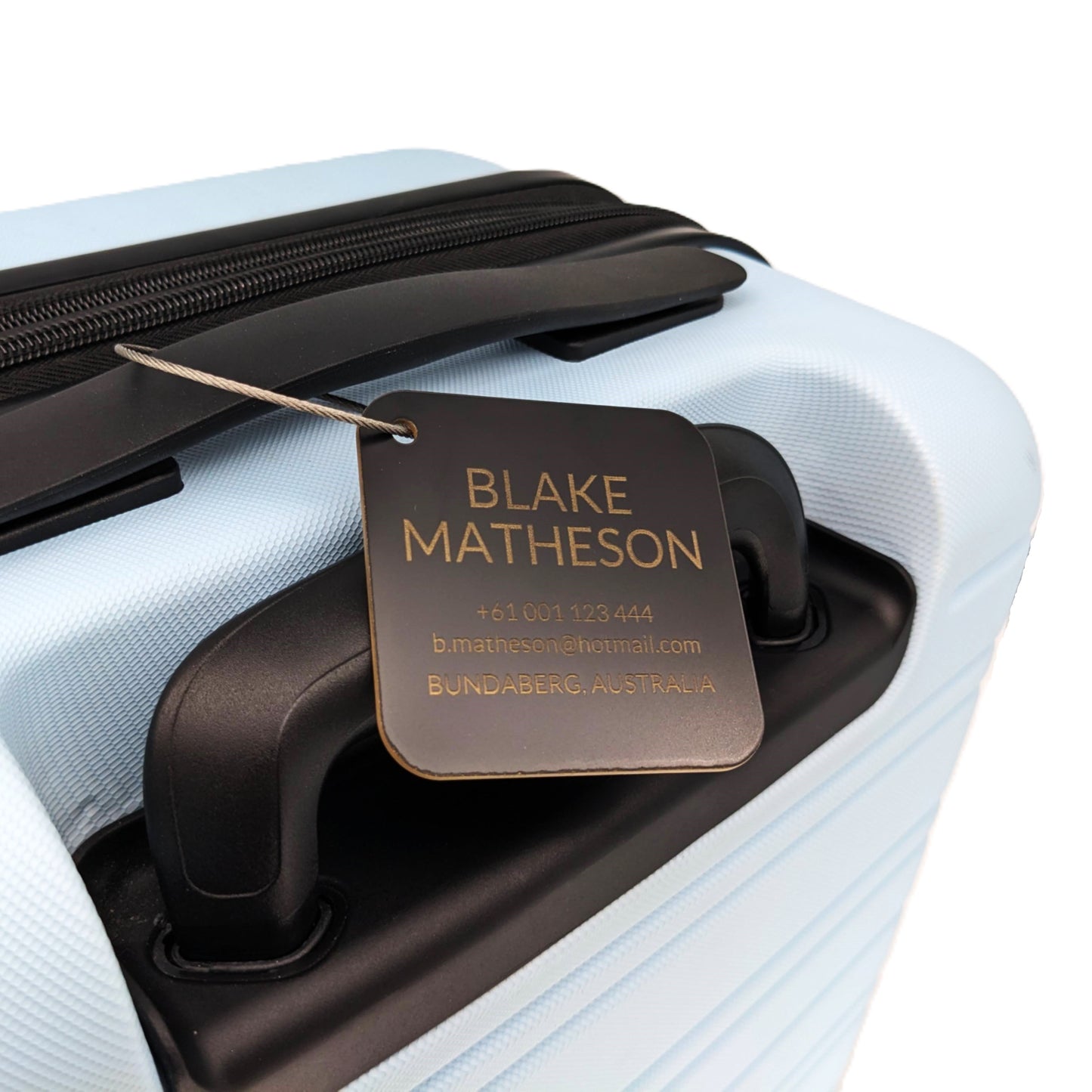 Bag Tag (Matte Black)