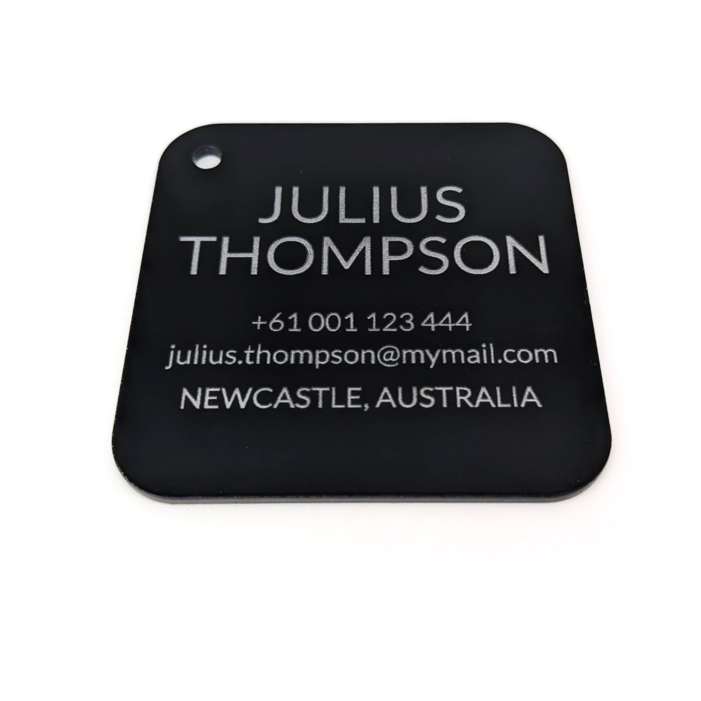 Bag Tag (Matte Black)