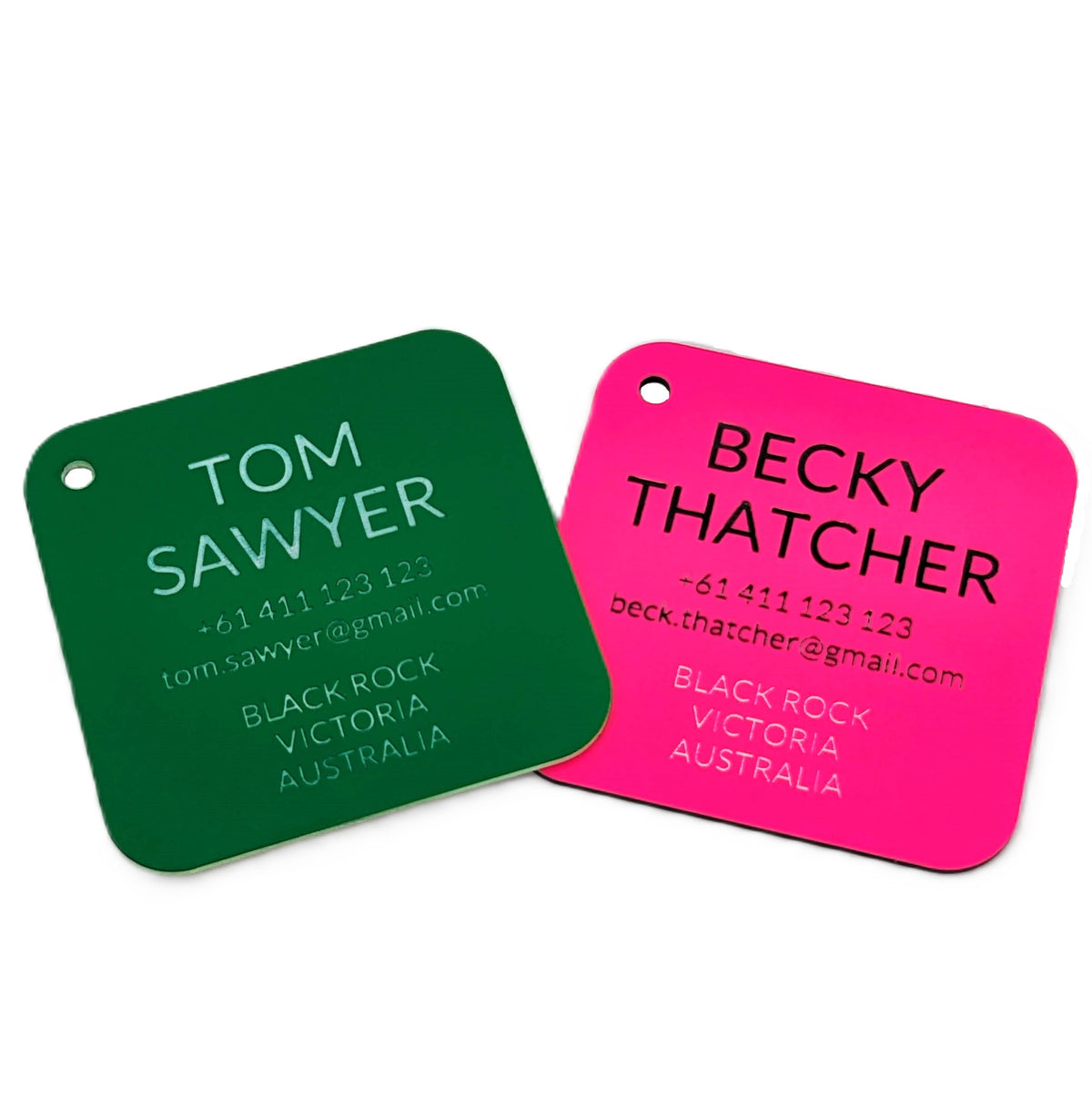 Bag Tag (Fluro)
