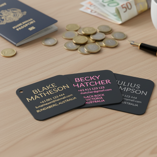 Bag Tag (Matte Black)