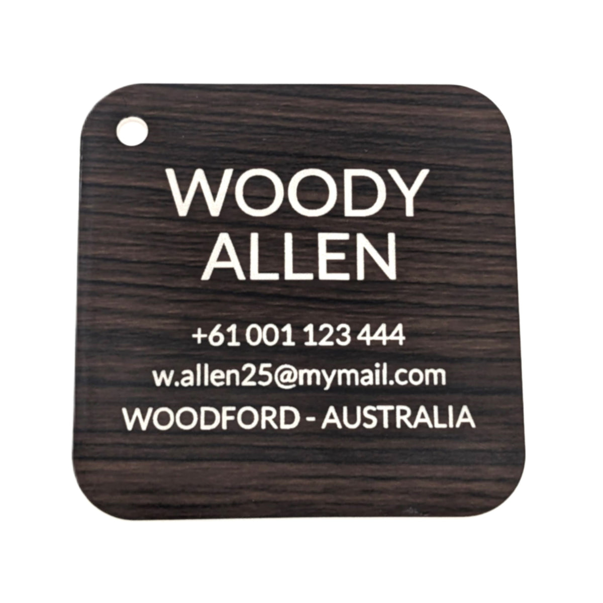 Bag Tag (Timber Look)