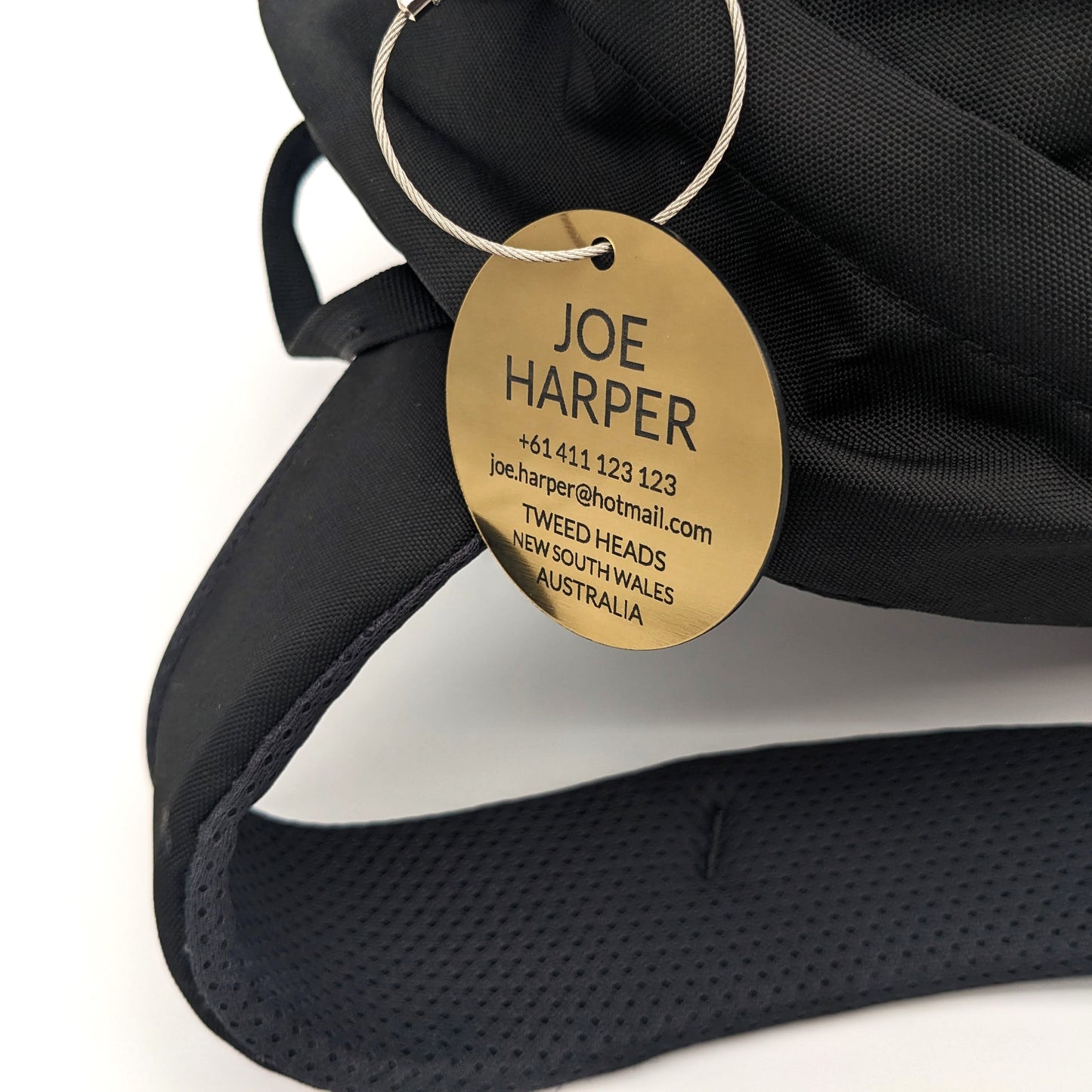 Round Tag (Metal Look)