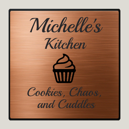 Kitchen Custom Sign (200mm x 200mm)